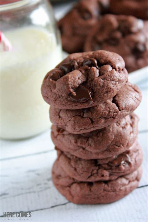If you love adding pudding to. Mint Chocolate Chip Pudding Cookies | Recipe (With images ...