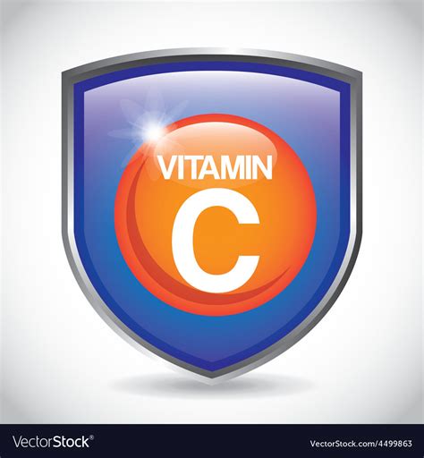 Vitamin C Royalty Free Vector Image Vectorstock