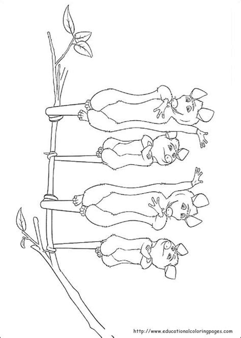 Over the Hedge Coloring - Educational Fun Kids Coloring Pages and