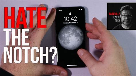 How To Get Rid Of The Iphone X Notch Some Of The Time Youtube