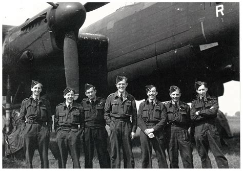 RAF Squadron At Fiskerton Airfield May