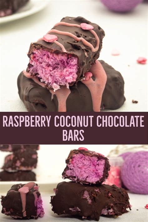 Quick And Easy Raspberry Chocolate Bars Recipe Raspberry