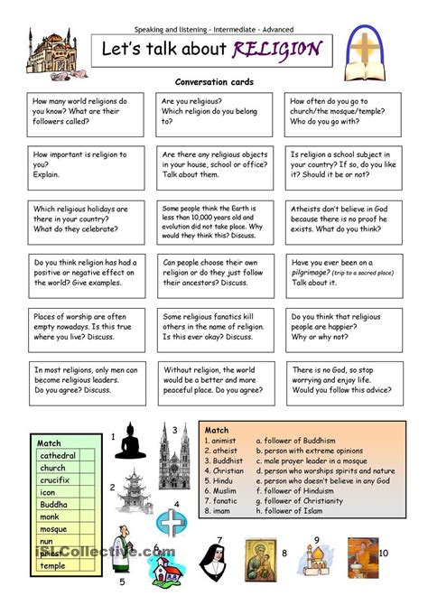 World Religions Vocabulary Worksheet Maths For 12 Year Olds Worksheets