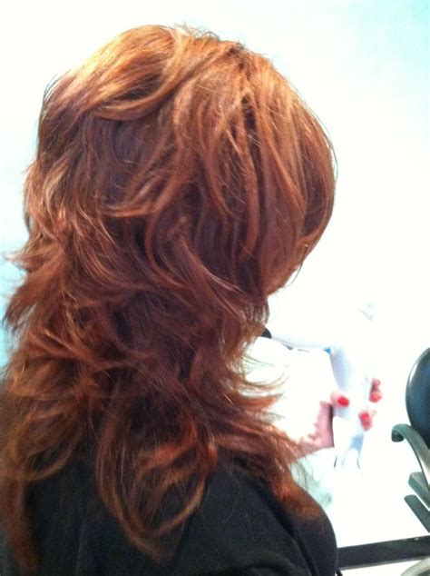 Back View Of Paulas Short Layers On Long Hair Hair By