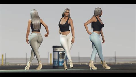 Mp Female Ped Jeans Top Full Body Mod Beta GTA Mod