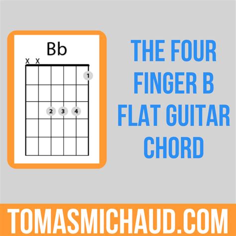 Play The B Flat Major Chord On Guitar