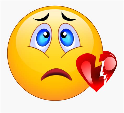 Png Pinterest Smileys Smiley And Emojis Broken Heart Sad Face Emoji
