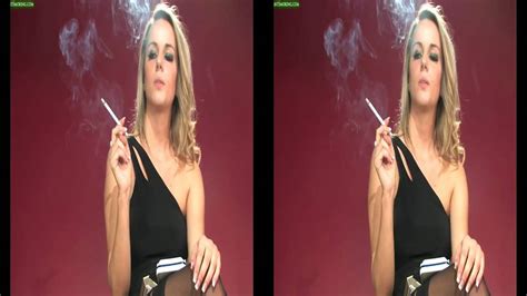 Model Dannii Dee Smoking All White 120s Hd Hq Youtube