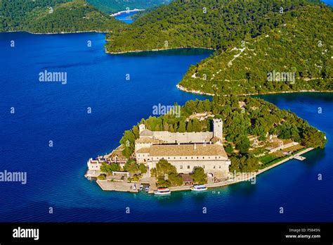 Kroatien Dalmatien Dubrovnik Neretva Insel Mljet Nationalpark Mljet