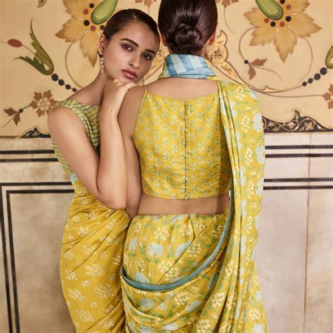 Blouse Back Neck Designs For Silk Sarees Images For Inspiration