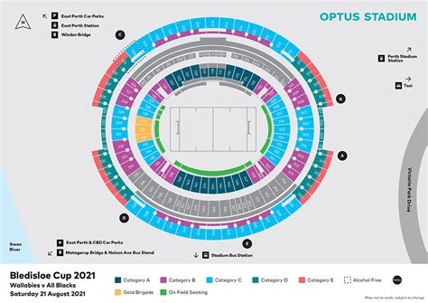 Optus Stadium Burswood Tickets Schedule Seating Chart Directions