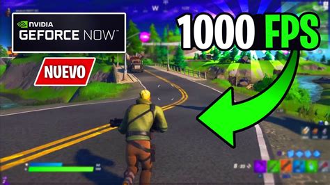 Como Jugar A Fortnite Con 1000 Fps Nvidia Geforce Now Youtube