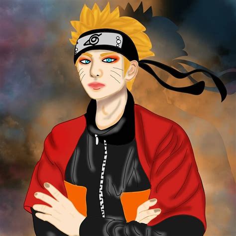 Naruto I Forgot To Draw The Lines On His Facelol Portrait