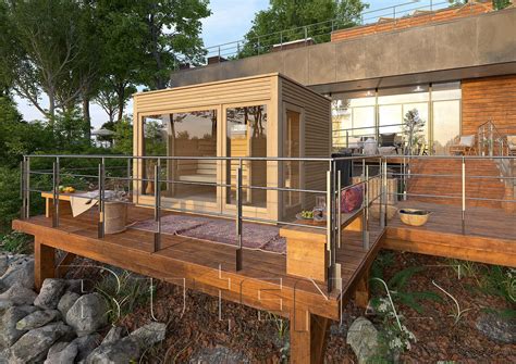 Weitere ideen zu sauna im garten, sauna, gartensauna. Mit einer Sauna im Garten wird das Zuhause zur Wellness ...