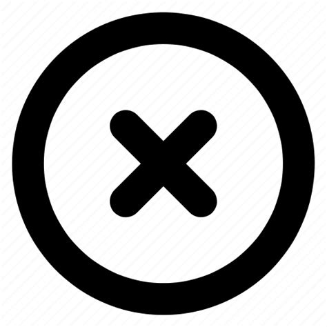 Cancel Close Cross Delete Remove Icon