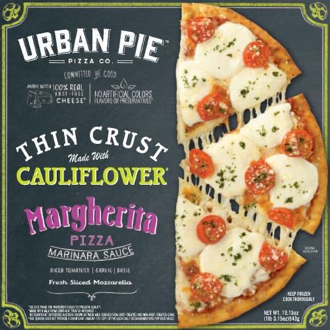 Urban Pie Pizza Co™ Thin Cauliflower Crust Margherita Frozen Pizza 19