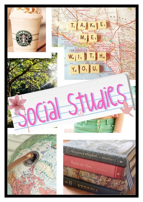 Social Studies Binder Cover By Cute Binder Coversxox Liked On