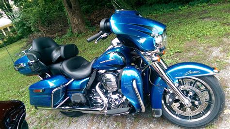 Daytona Blue Pearllets See Your Rides Harley Davidson Forums