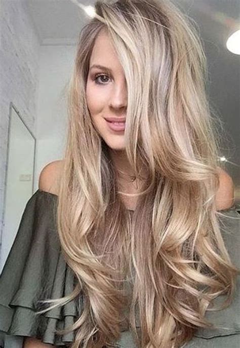 Ultra Flirty Blonde Hairstyles You Have To Try Balayage Hair Long Blonde Hair Long Hair