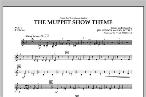 The Muppet Show Theme Score And Parts Sheet Music By Jim Henson Hal