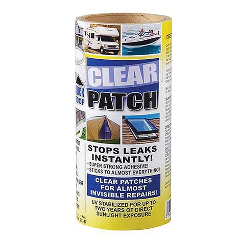 Quick Roof Clear Patch 8x6 Camping World