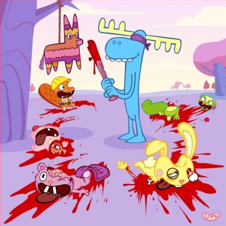 Happy tree friends is an american flash cartoon that features a wide variety of characters; Pinjata - Happy Tree Friends Image (27554774) - Fanpop