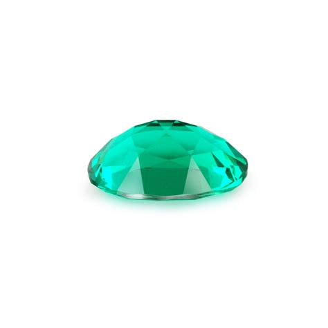 Biron® Lab Grown Colombian Emerald Oval Biron® Gems