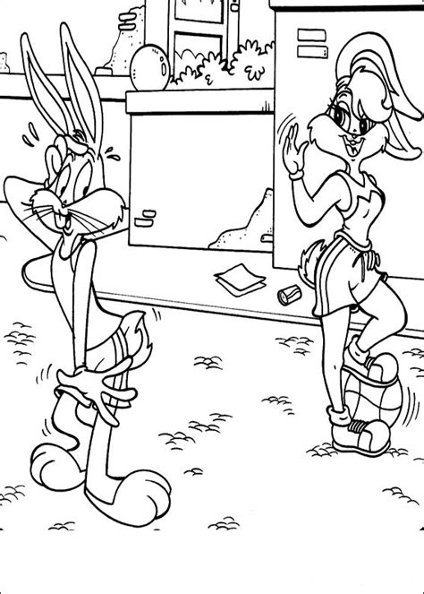 Disegni Da Colorare E Stampare Bugs Bunny 8