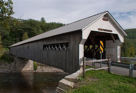 Vermonts Longest Covered Bridge In West Dummerston And It Was Still In