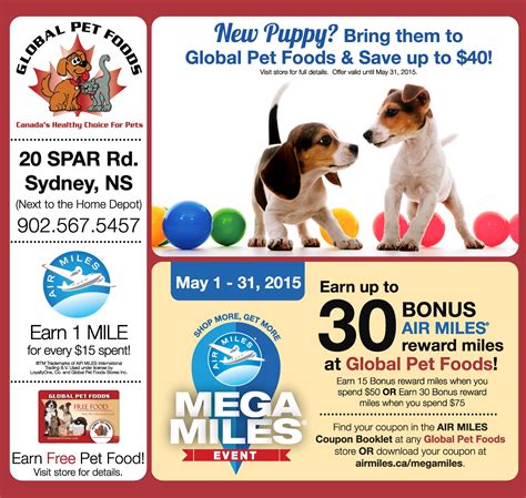 Monitor your journey to free pet food on your global pet customer account. Have a new puppy? Visit the Global Pet Foods store in ...