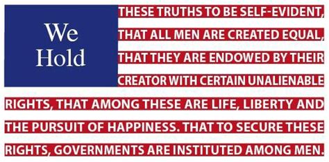 We Hold These Truths Liberty Happy Independence Day Truth
