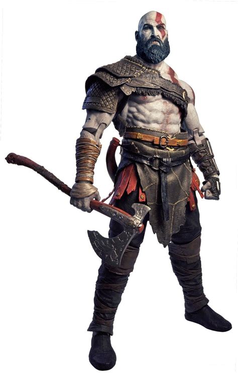 God Of War 4 Kratos 14 Scale Figure Available From Neca