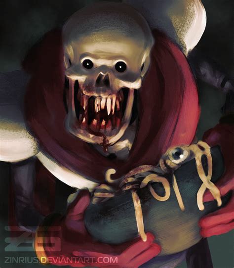 Horrortale Papyrus By Zinrius On Deviantart