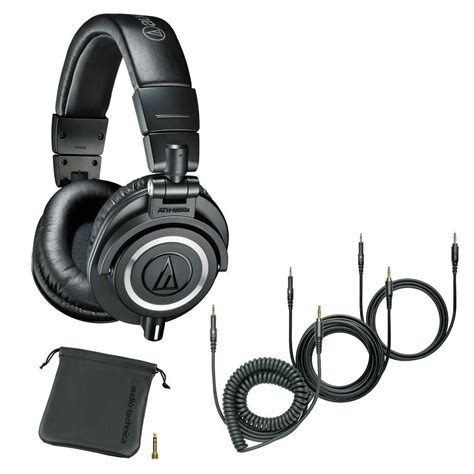 Audio Technica Ath M50x Professional Monitor Headphones Music Machine