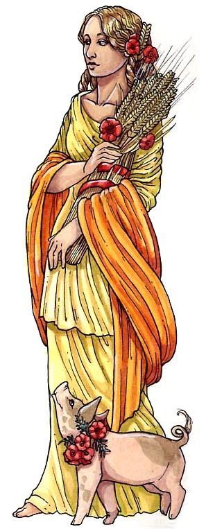 Ceres Goddess Of Fertility Wissen Genial Altes Rom Knowledge
