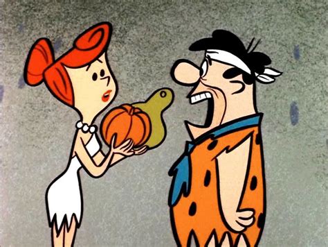 Fred And Wilma Flintstone Personagens Clássicos De Desenhos Animados