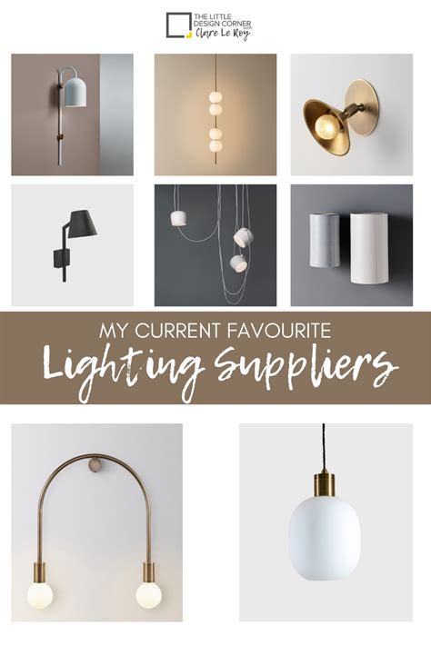 Australian Lighting Suppliers I Love — The Little Design Corner