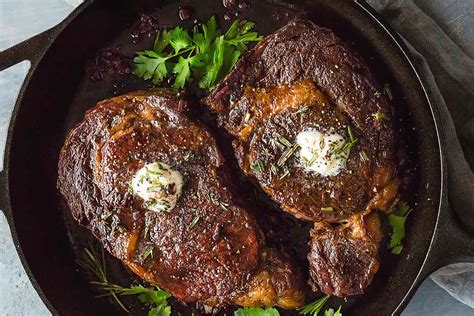 Steaks are ideal for cooking in an iron skillet because the pan browns the exterior without overcooking the. How To Cook Steak In A Cast Iron Skillet / How to Cook the ...