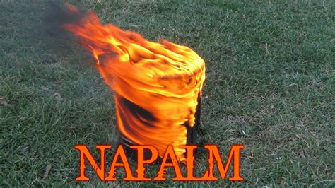 How To Make Napalm Burn Test Youtube