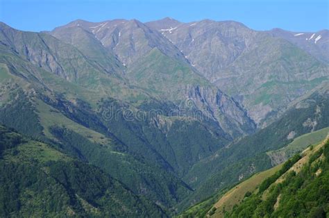 Mountains Of The Greater Caucasus In Ilisu Natural Reserve North
