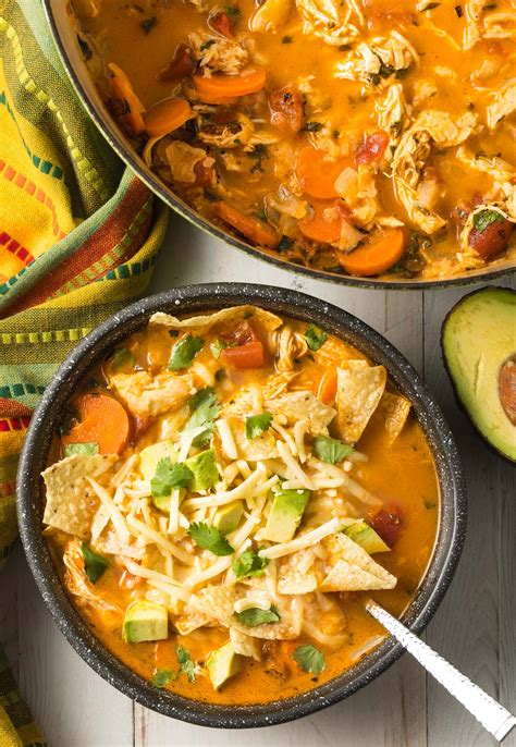 From creamy and rich to light and lemony, you'll want to make these delicious chicken pasta recipes for dinner this week. The Best Chicken Tortilla Soup Recipe (VIDEO) - A Spicy ...