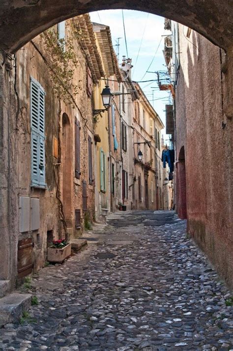 French Streets Aix En Provence Provence France Ruelle Biot French