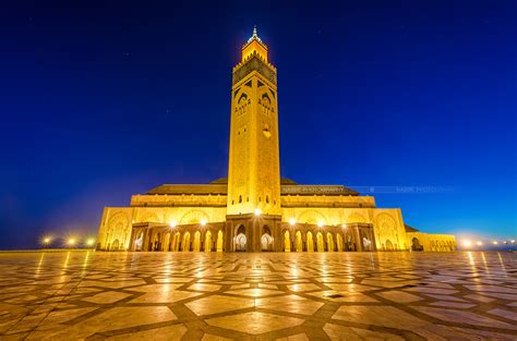 مسجد الحسن الثاني بالمغرب المرسال