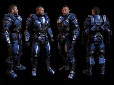James Alliance Armor Art Mass Effect 3 Art Gallery