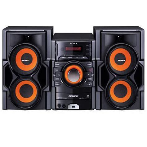 Sony Mhc Ex8t 3 Cd Dual Voltage Stereo System Wmp3 And Usb