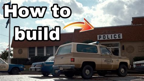 How To Build The Hawkins Police Station In Minecraft From Stranger