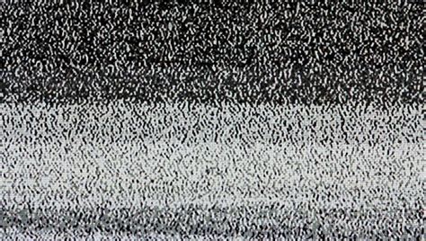 Tv Screen No Signal Static Noise And Tv Static Fill The Screen Loop