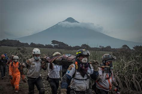 Guatemala Volcano Devastating Photos After Fuego Eruption Time