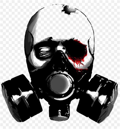 Stencil Gas Mask Skull Drawing PNG 863x926px Gas Mask Art Drawing