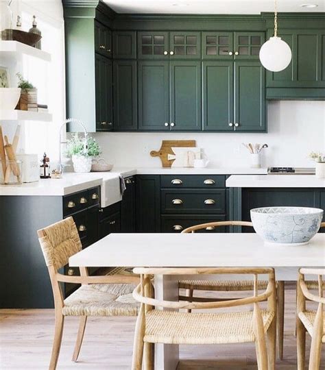 Emerald Green Is Back In A Big Way This Kitchen Makes A Bold Statement